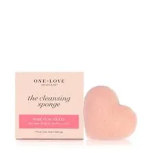 One Love Organics French Pink Clay Cleansing Sponge