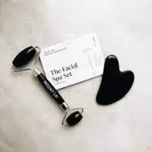 Mount Lai Black Obsidian Gua Sha Spa Set