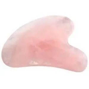 Mount Lai Rose Quartz Gua Sha Facial Lifting Tool - Image 3