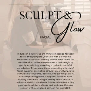 Sculpt & Glow Facial - May Promo